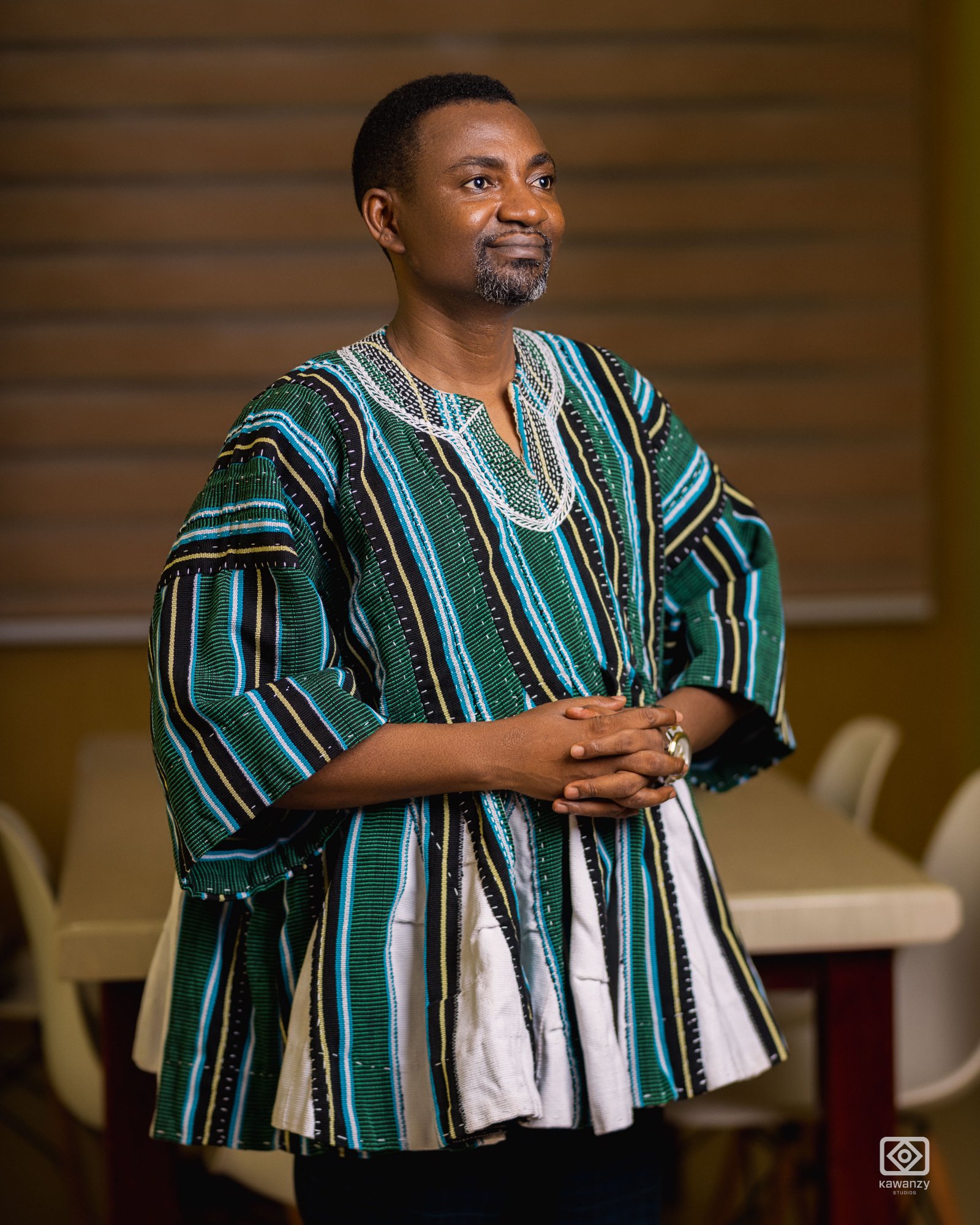 Barima in green smock